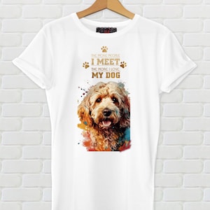 Loved By A Cockapoo Gift For Dog Mom Or Dad T-Shirt Loved By A Cockapoo Gift For Dog Mom Or Dad T-Shirt