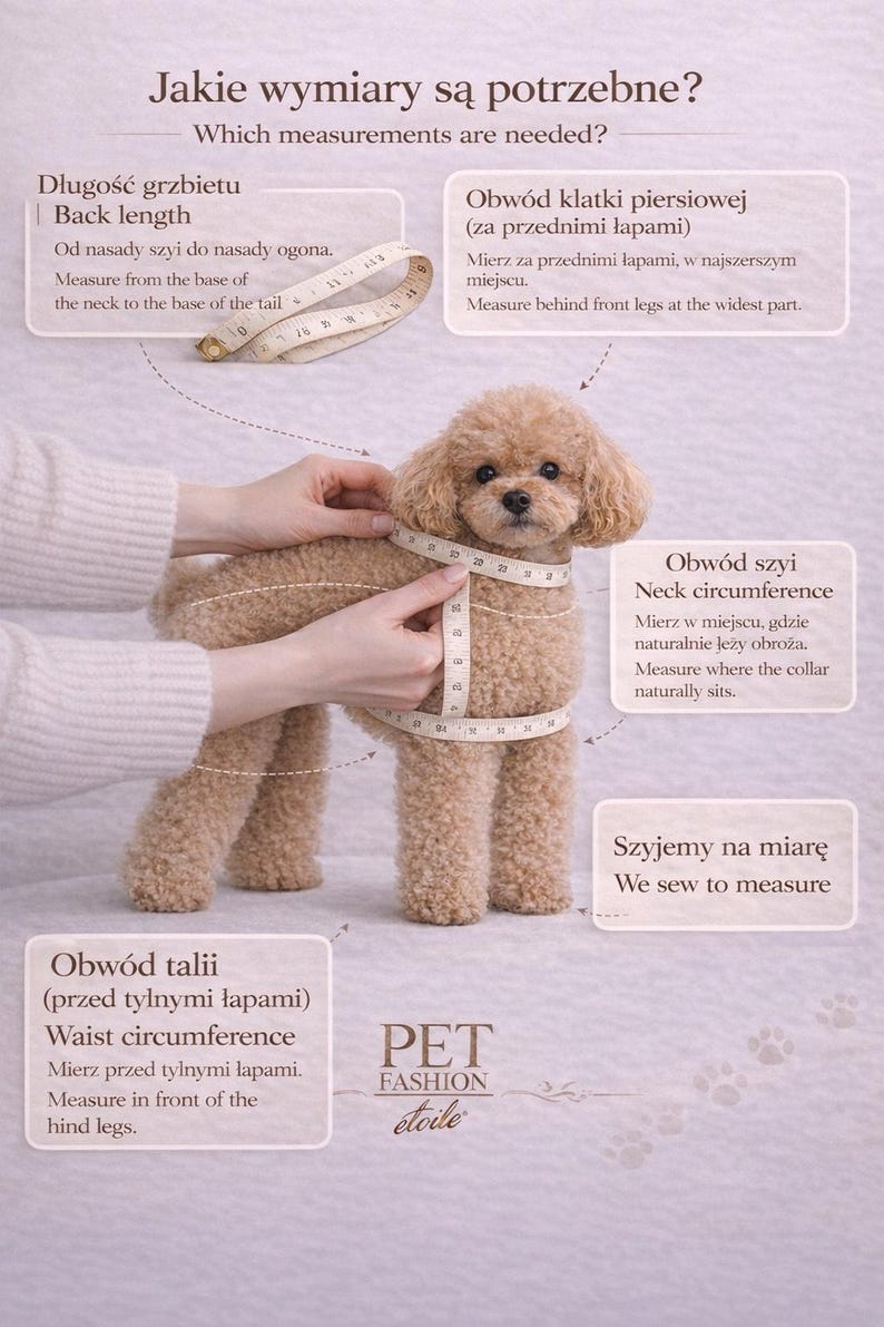 Plaid Wool Dog Coat with Fur Lining, Warm Winter Dog Jacket, Stylish Checkered Pet Clothing image 12