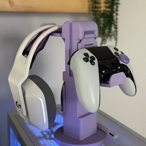 Videospiel-Headset und Controller Stand in verschiedenen Farben
