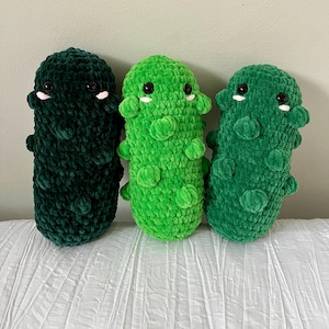 Crochet Pickle Plushie