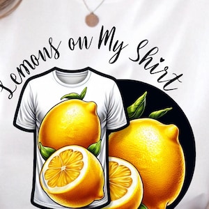 Lemon Vacation Shirt Botanical Shirt Gift for Her Lemon Yellow Top Gift  Citrus Graphic Tee for Her Lemon Shirt Summer beach Aesthetic Shirt