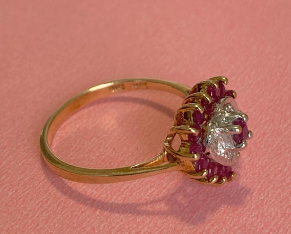 Ruby ring and Necklace Set - image 9