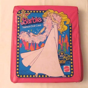 Vintage 1980s Doll Carrying Case