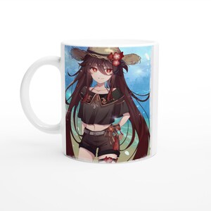 Beautiful Anime Redesigned Image On Mug 11oz zdjęcie 2