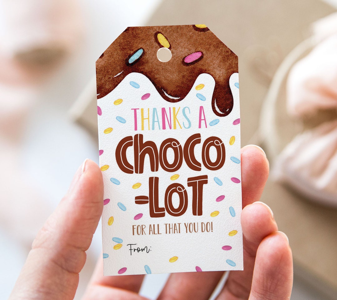 Thanks A Choco lot Teacher Staff - Il 1080xN.5933038044 Nhrl