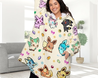 Sudadera con capucha de anime, sudadera con capucha con estampado completo de anime, sudadera con capucha tipo pulóver