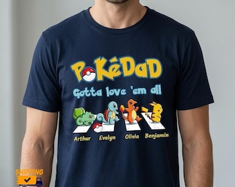 Poke Dad Comfort Colors Shirt, Funny Graphic Tee, Dad Shirt, Fathers Day Gift, Gift For Dad, Comfort Colors Tee, Poke Lover Gift