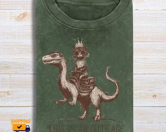 Maglietta Dungeon Crawler Carl Comfort Colors, T-shirt Fantasy Dungeon, Maglietta Goddamns Donut, Maglietta Princess Donut And Mongo