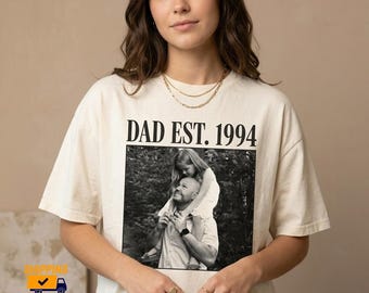 Dad EST 2026 Comfort Colors Shirt, Dad Graphic Tee, Fathers Day Gift, Gift For Dad, Comfort Colors Tee, New Dad Gift