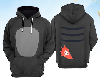 Black Dragon Costume Hoodie, Cute Cartoon Dragon Cosplay Hoodie For Adults, Fantasy Dragon Hoodie, Movie Cartoon Hoodie Men