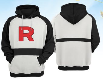Sudadera con capucha de James del Equipo Rocket, sudadera con capucha de cosplay de villano de dibujos animados para fans, sudadera con capucha unisex de la película Love para hombre, sudadera con capucha de cosplay del Equipo Rocket