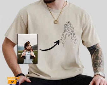 Dad Comfort Colors Shirt, Custom Graphic Tee, Fathers Day Gift, Gift For Dad, Comfort Colors Tee, New Dad Gift