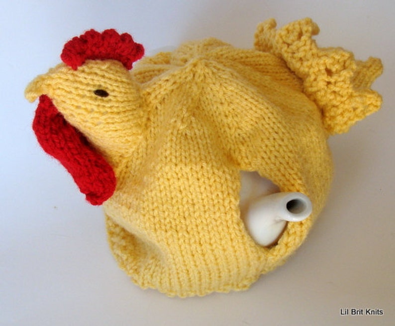 Chicken Teapot Cozy Hand Knitted Farmyard Tea Cosy Etsy Ireland