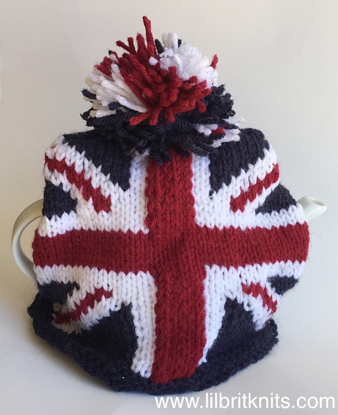 Union Jack Tea Cozy Hand Knitted Tea Cosy Etsy