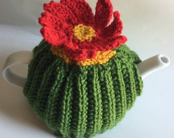 Cactus Tea Cozy Hand Knitted Tea cosy