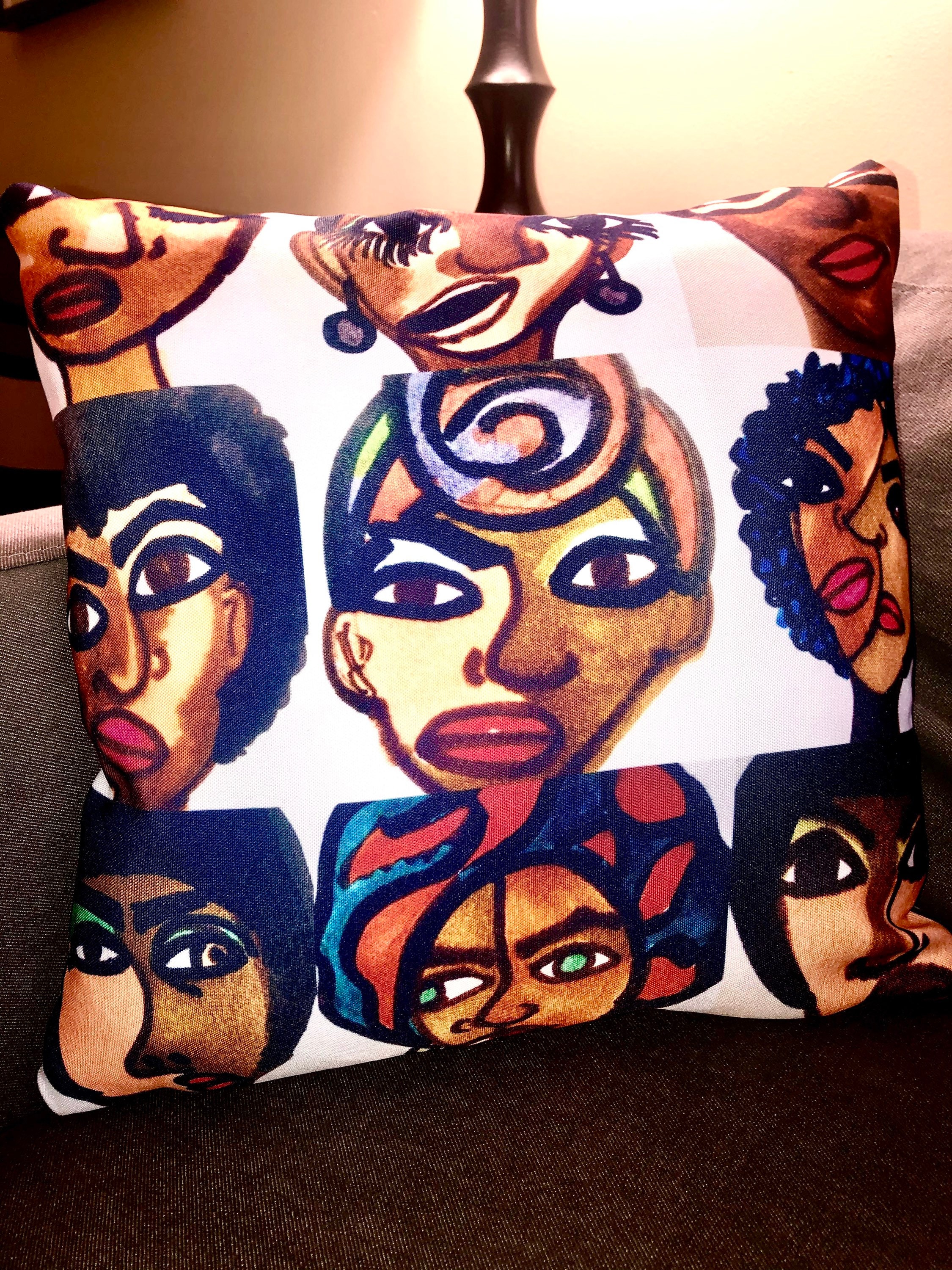 Pillow Cover Home Decor Afrocentric Black Owned Shop Etsy