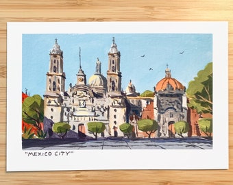 Mexico City - Ciudad de México - CDMX - Catedral Metropolitana de México - 4x6 or 8 x10 art print