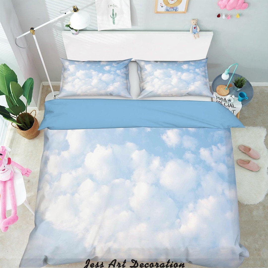 3D Partly Cloudy 1007 Jerry LoFaro bedding Bed Pillowcases Quilt