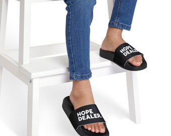 HOPE DEALER. Youth PU Slide Sandals