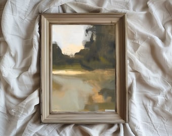 Pintura de paisaje imprimible/ Obra de arte vertical vintage/ Árbol/ Camino rural/ Diseño de interiores/ Rústico/ Pintura al óleo/Descarga instantánea/VA30