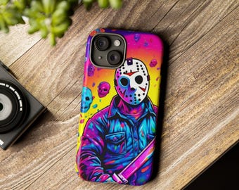 Rainbow Slasher Phone Case Magnetic Charging iPhone Pro Max X XR XS 15 14 13 12 11 8, Samsung S20 S21 S22 S23 S24, Google Pixel 5 6 7 8