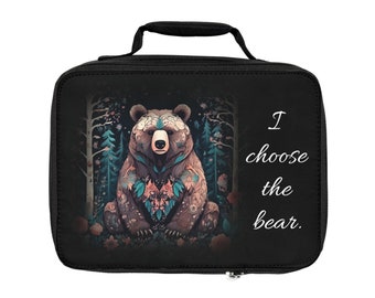 I Choose The Bear Lunchbox