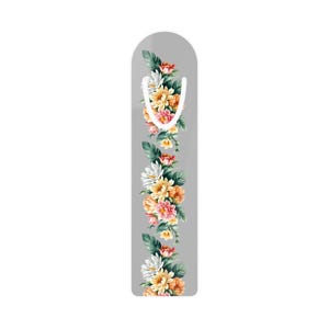 Floral Bookmark, Elegant Reading Accessory, Gift for Book Lovers, Floral Design, Reading Accessory, Gift Idea, Home Decor