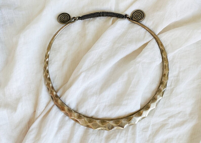 Southern China Antique Hmong Torc Necklace