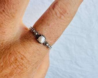 Pearl Ring. Size 8.5. AP-432