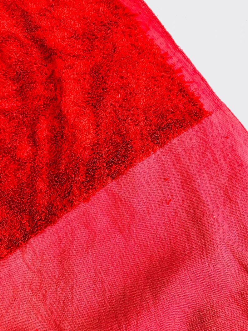 Turkish Red Plant Dyed Silk & Cotton Scarf. Etsy