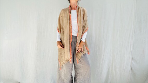 Soft Wool Shawl, Wrap, Scarf. Lightweight - image 3