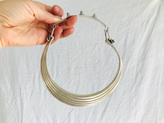 Southern China Antique Hmong Torc Necklace