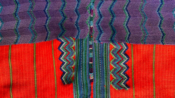 Vintage Guatemalan Huipil.  Hand-woven Embroidered - image 6