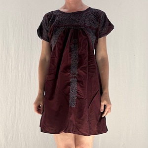 Mexican Embroidered Dress or Tunic. Oaxaca. XS-S