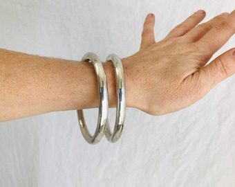 PAAR fijne zilveren armband van de Karen Hill Tribe of Thailand