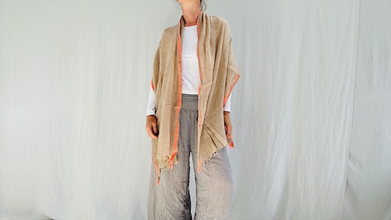 Soft Wool Shawl, Wrap, Scarf. Lightweight - image 2