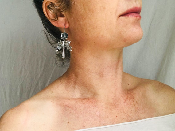 Taxco Silver Bird Earrings. Sterling Silver. Mexi… - image 4