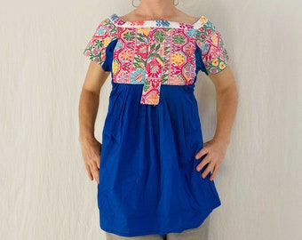 Blusa juquila bordada a mano. Todo algodón. XS - Etsy México Blusa juquila bordada a mano. Todo algodón. XS - Etsy México