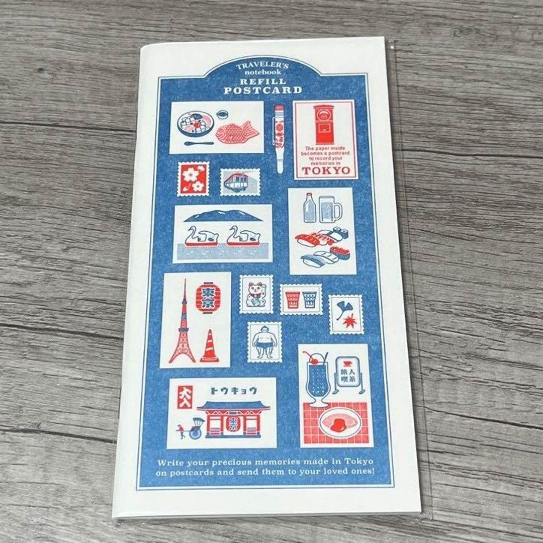 限定完売品❣️トラベラーズノート 東京エディション&ポストカード&ステッカー3点❣️ TRAVELER'S notebook TOKYO EDITION | TRAVELER'S COMPANY