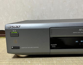Sony SLV-FT11 VHS-videobandspelare — Fullt fungerande vintage Sony-videobandspelare (Japan)