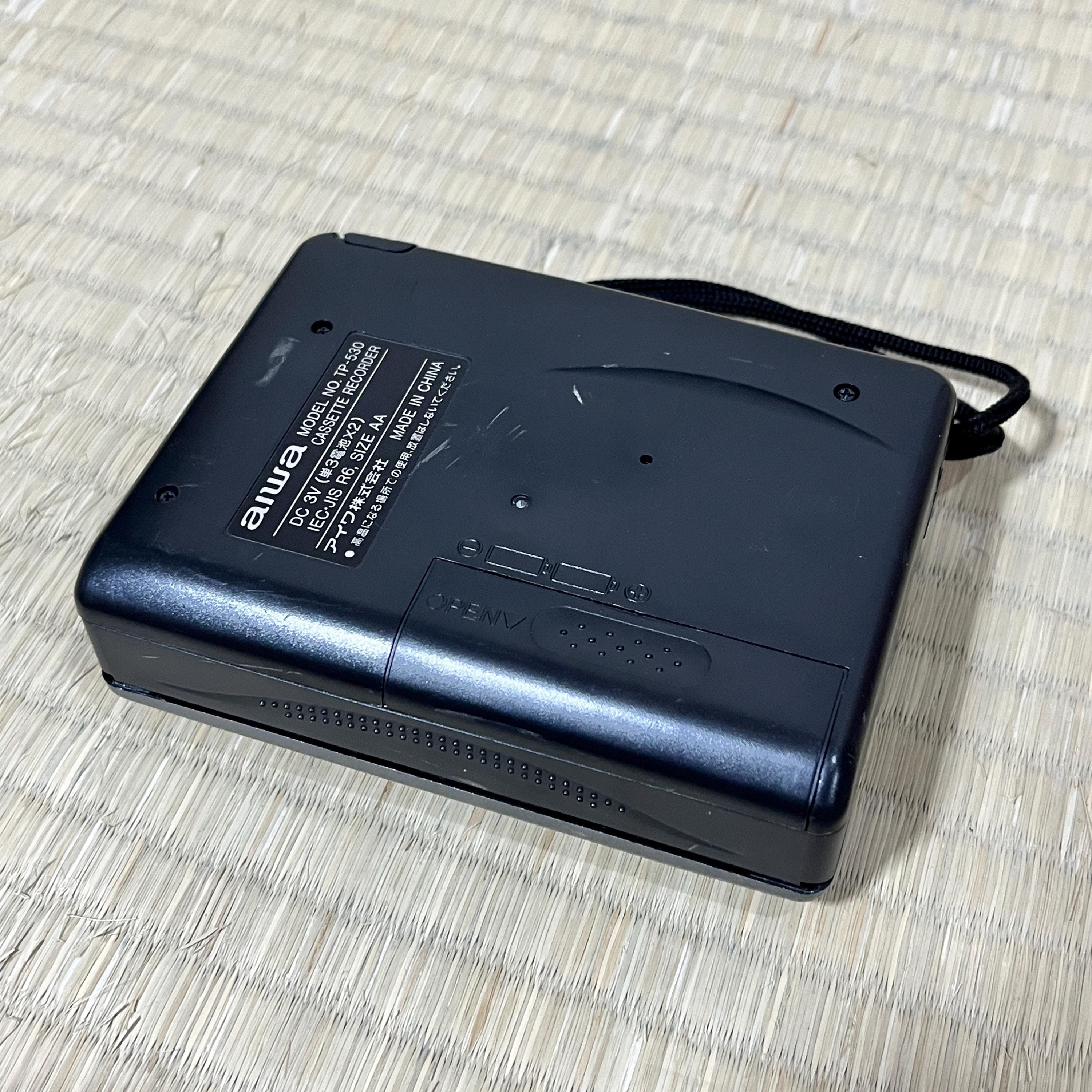 AIWA TP-530 Portable Cassette Recorder – Vintage SLSS Voice
