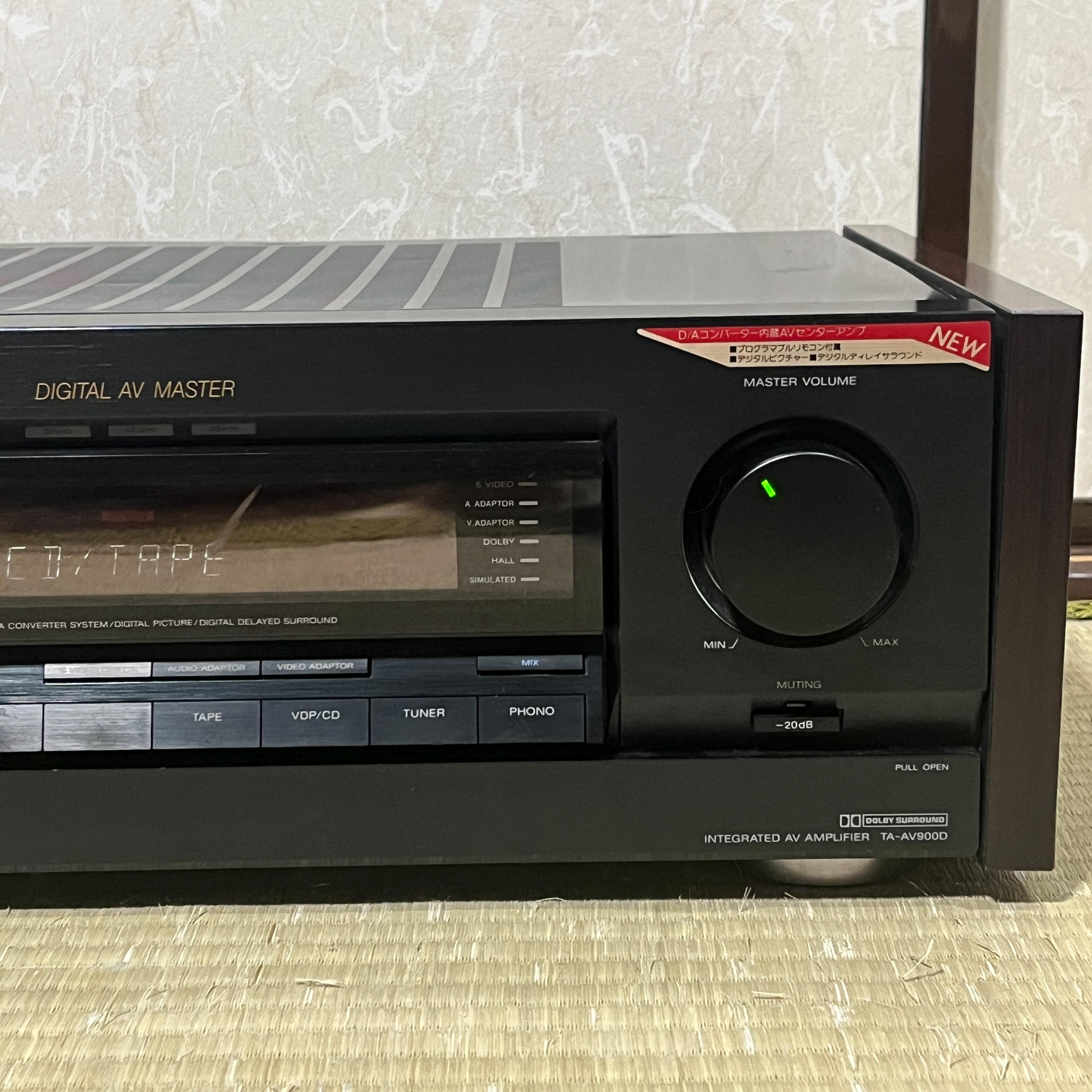 ソニー TA-AV900D ビンテージアンプ – デジタルオーディオ/ビデオ