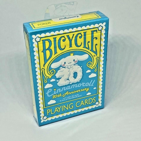 Cinnamoroll 20th Anniversary Limited Edition Bicycle Playing Cards From Japan - Etsy Cinnamoroll 20th Anniversary Limited Edition Bicycle Playing Cards From Japan - Etsy