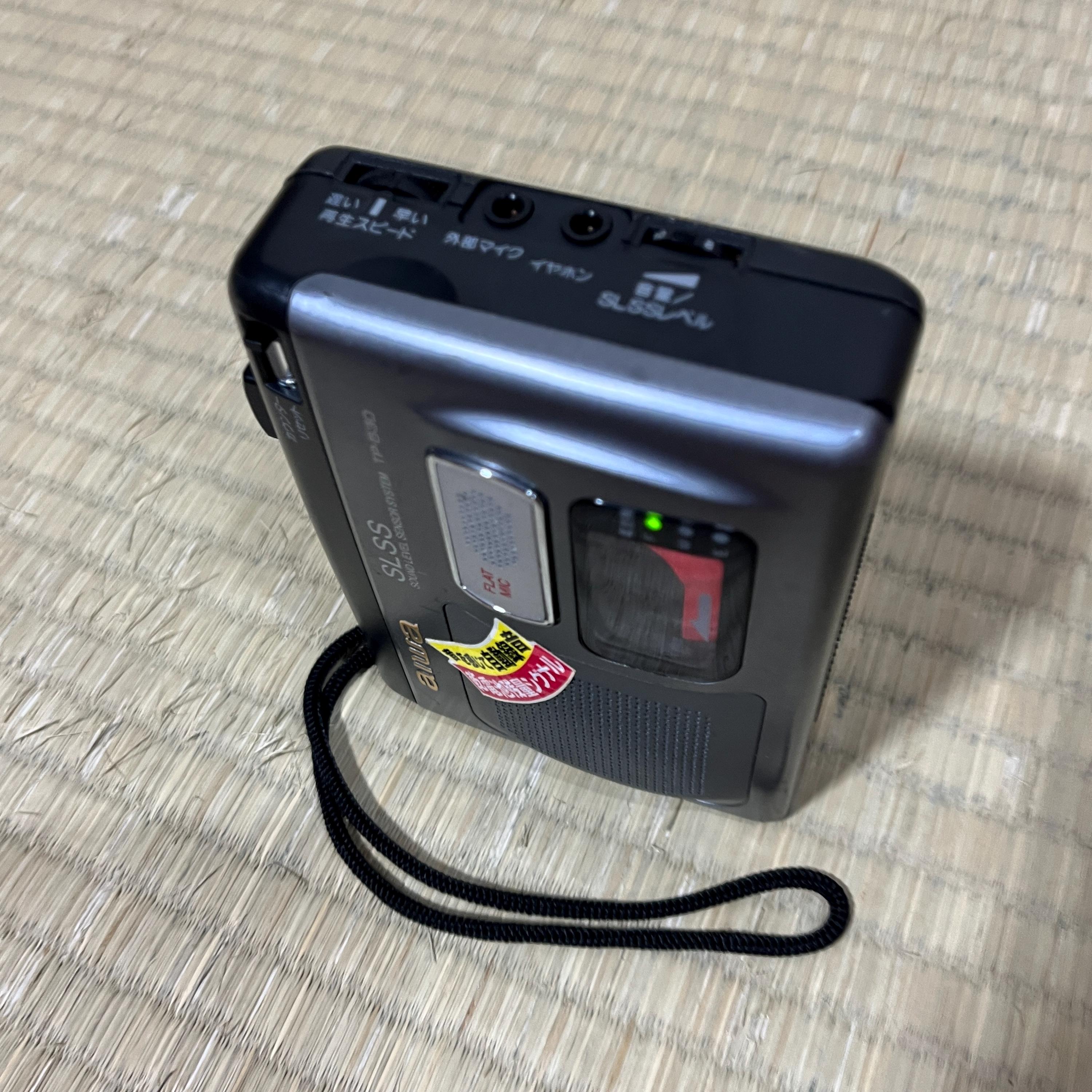 AIWA TP-530 ポータブルカセットレコーダー – ビンテージSLSS音声起動