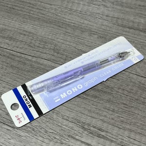 Tombow Mono Clear Color Limited Mechanical Pencil&Eraser 0.5mm Made in Japan