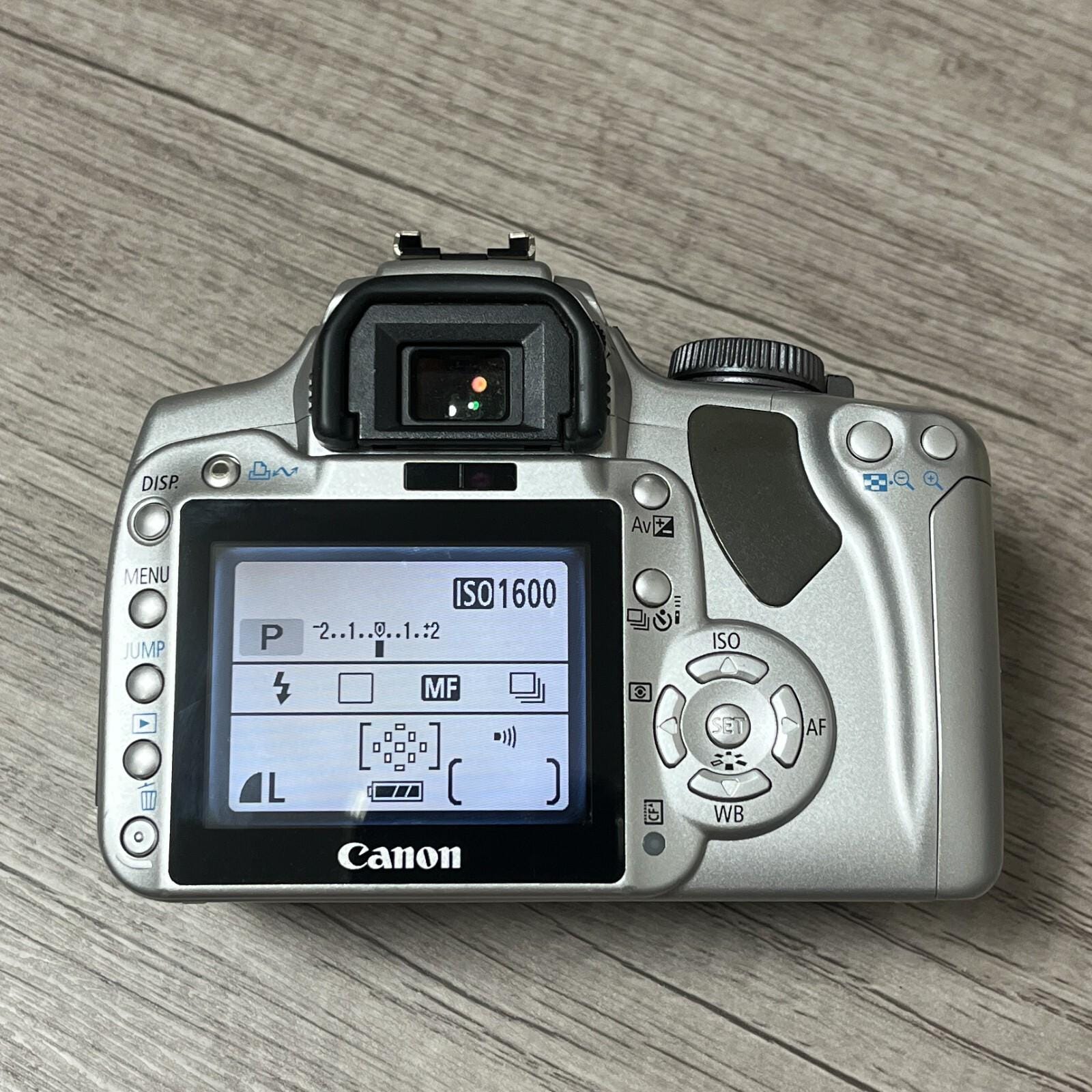 Canon EOS kiss digital x, EOS kiss 初代 Canon EOS Kiss X (Japanese Rebel XTI) DSLR Camera Body, Black {10.1MP}