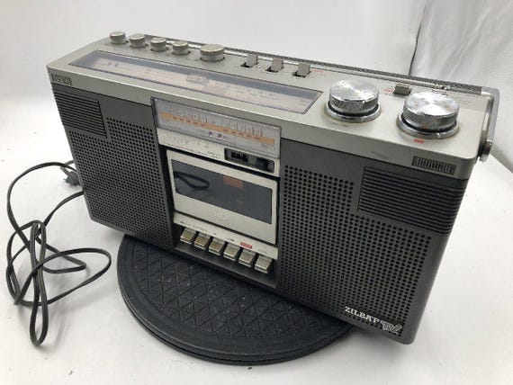 Sony CFS-V1 Radio Cassette Player Vintage Boombox AM/FM Stereo 