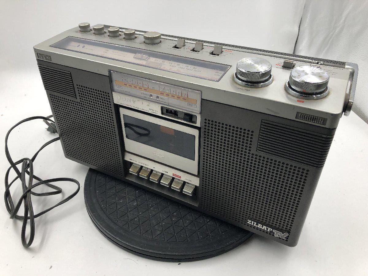 希少!!SONY CFS-V1 ラジカセ FM/AMカセットプレーヤー動作品！ CFS-V1｜SONY ソニー CFS-V1 FM/AMステレオラジオカセット