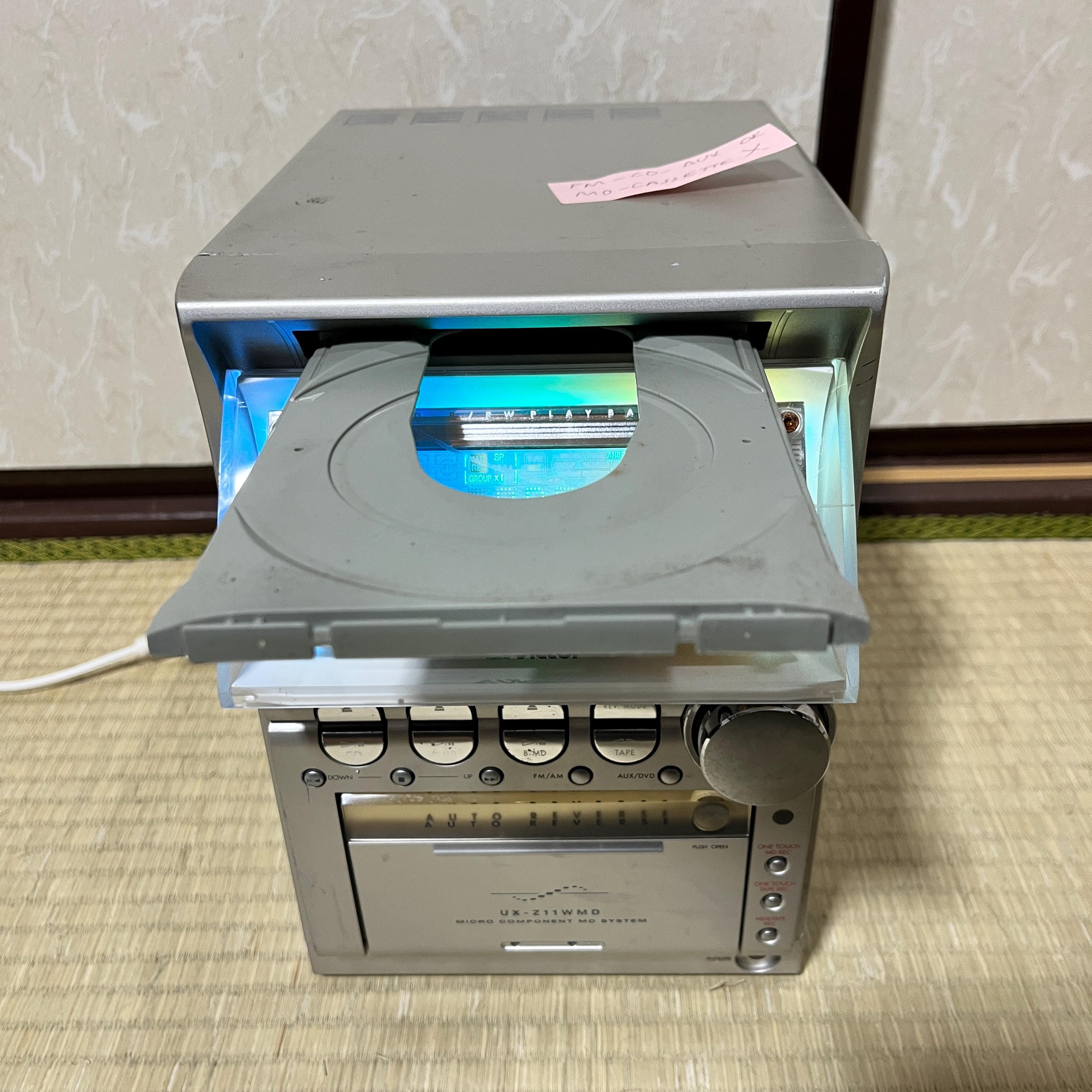 Victor UX-Z11 WMD Micro Component System Cd/fm/aux Working – MD