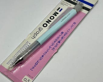 Tombow Mono Graph Pastell Farbe Druckbleistift & Radiergummi 0,5 mm -Made in Japan